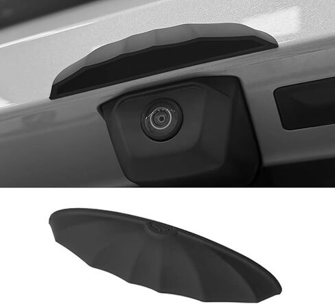 muekzru Universal Car reversing Camera rain Cover, car Thick Camera Protection Sticker, Silicone rain Sticker, Non-Destructive Adhesion (Black) in Saudi Arabia