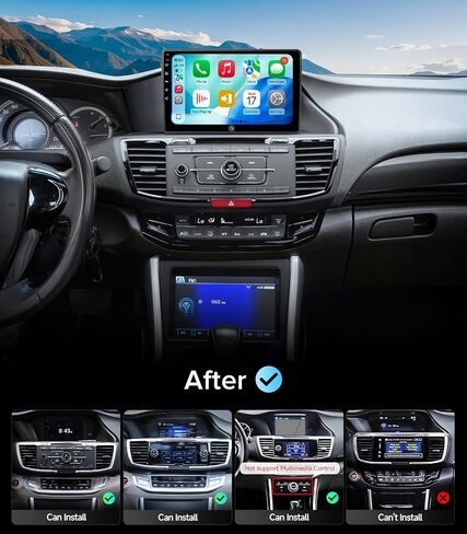 10" Linux Carplay Car Radio Upgrade for Honda Accord 2013-2017 in Saudi Arabia
