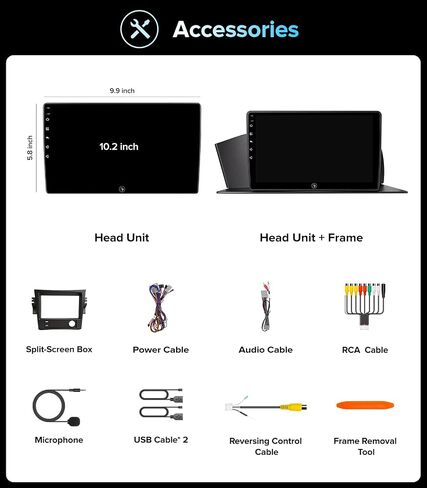 10" Linux Carplay Car Radio Upgrade for Honda Accord 2013-2017 in Saudi Arabia