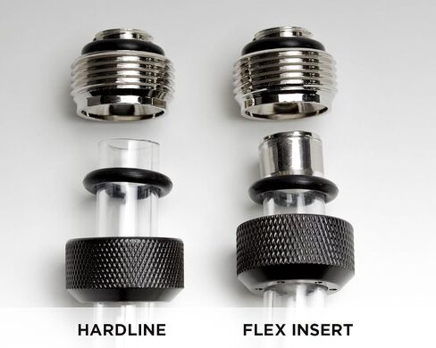 PrimoChill 1/2in. Rigid Fitting to Flex Tubing Insert - 12 Pack in Kuwait
