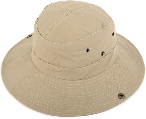 Wide Brim Sun Protection Boonie Hat for Men & Women- Perfect for Hiking, Fishing & Beach in Saudi Arabia