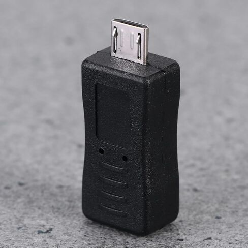 NUOBESTY Micro USB Male to Female Adapter Plastic Metal USB Converter in Saudi Arabia