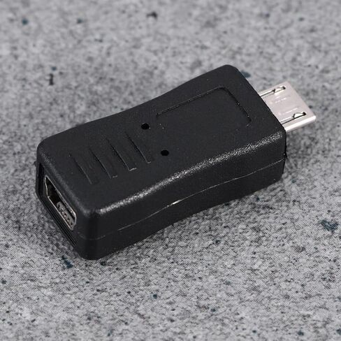 NUOBESTY Micro USB Male to Female Adapter Plastic Metal USB Converter in Saudi Arabia