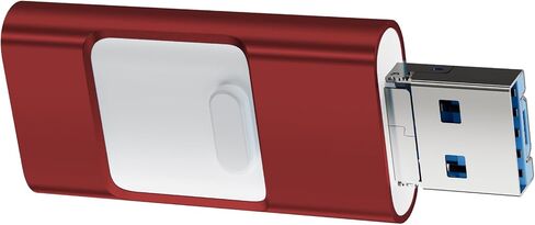 USB 2.0 Adapter Reader – Easy Plug-and-Play Use for PCs, Compact Design for Everyday Convenience (Red) in Saudi Arabia