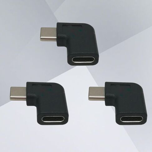 Beavorty USB 3.1 Type C Pcs Male to Female Adapter 90 Degree in Kuwait