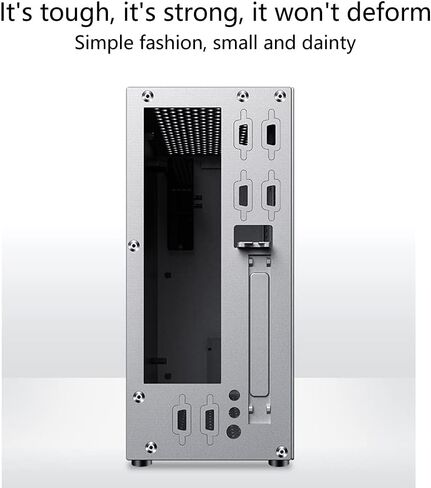 Theater Computer Box Mini-ITX Enclosure for Case Aluminum Desktop FH01 HTPC for Case with USB3.0 Port Itx Enclosure in Saudi Arabia