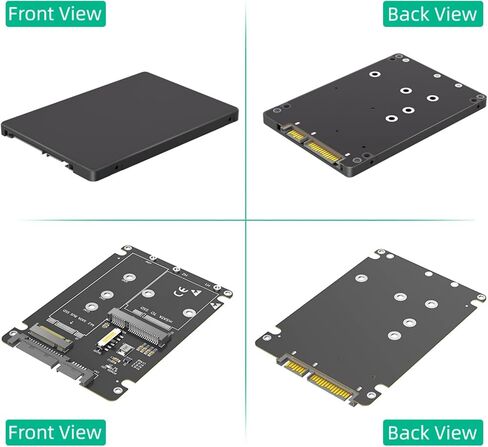 Msata States Disk to SATA3.0 2.5inch Hard Disk Drives Enclosure States Case Adapter Card 6Gps Desktop Expansion Board in Saudi Arabia