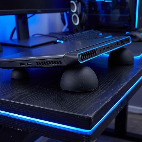 WOONEKY 2pcs Silicone Laptop Stand Balls for Notebook Cooling and Anti Slip in Saudi Arabia