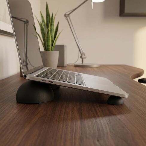 WOONEKY 2pcs Silicone Laptop Stand Balls for Notebook Cooling and Anti Slip in Saudi Arabia
