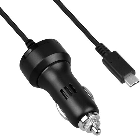 USB-C Car 5V DC Adapter Compatible with Garmin Dezl OTR610 A04157 OTR710 A04158 dēzlCam LGV610 LGV710 DriveSmart 66 76 86 RV Cam 795 GPS Truck Navigator 5VDC 3A Power Supply Cord Charger in Kuwait