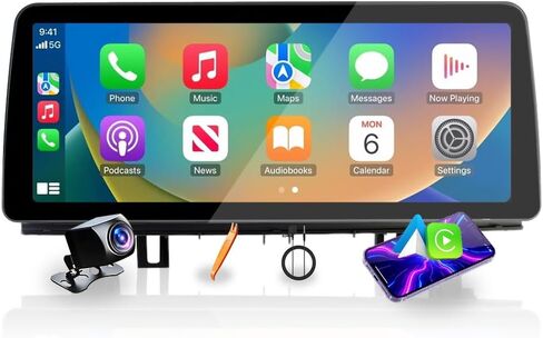لسيارة BMW X1 / X2 2018-2022(EVO) 12.3 بوصة QLED ستيريو للسيارة بشاشة لمس CarPlay أندرويد ملاحة تلقائية ستيريو راديو GPS ، إذا كان ذلك ممكنًا in Kuwait