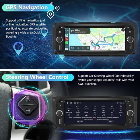 Android 13 Car Radio for Dodge RAM 2002-2005 1500 2500 3500 [2GB+64GB] in Saudi Arabia