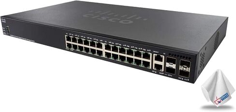 Cisco SG350X-24 24-Port Gigabit Stackable Managed Switch SG350X-24-K9 in Saudi Arabia