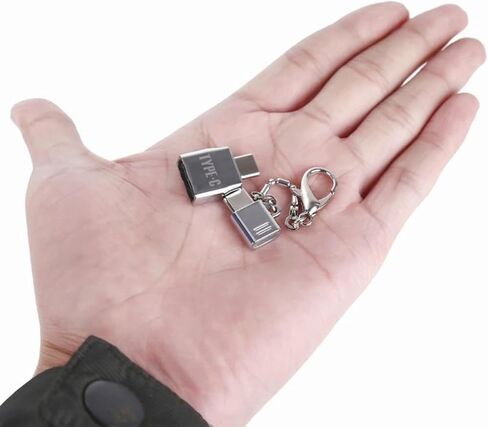 Holibanna Micro USB to Type C Adapter Set Zinc Alloy with OTG Conversion in Saudi Arabia