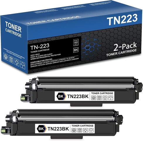 TN-223BK/C/M/Y Toner Cartridges 4 Pack Replacement for Brother TN-223 in Saudi Arabia