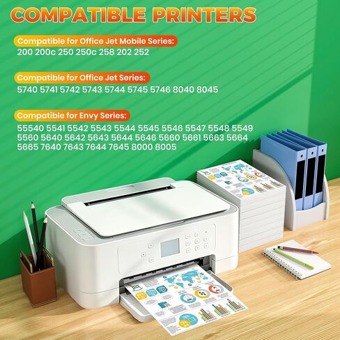 62XL 62 Ink Cartridges Black and Color Combo Pack Work for Envy 7640 5660 in Saudi Arabia