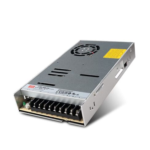 Original Mean Well LRS-450-5 375W 5V Switching Power Supply 110V/220V AC to 5V DC 75A 375W Meanwell dc Power Supply Transformer in Kuwait