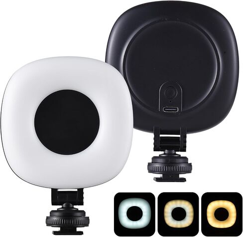 Adjustable LED Light for Cameras, Compact Design in Kuwait