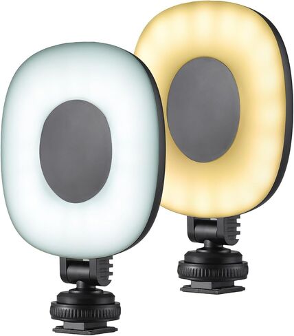 Adjustable LED Light for Cameras, Compact Design in Kuwait