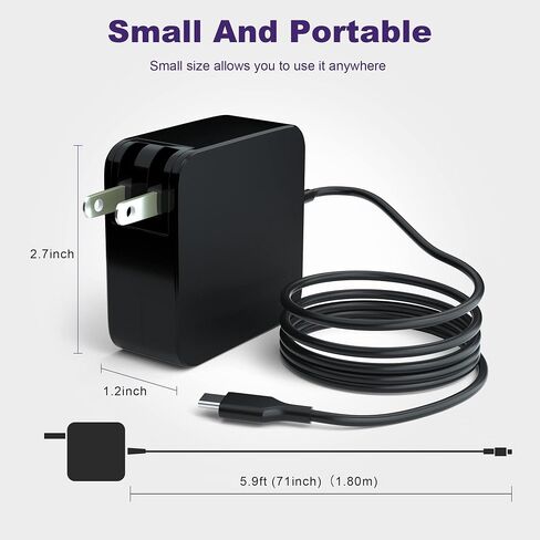 65W Gaming Charger, Activates 30W Turbo Mode for ROG Ally & Deck in Saudi Arabia