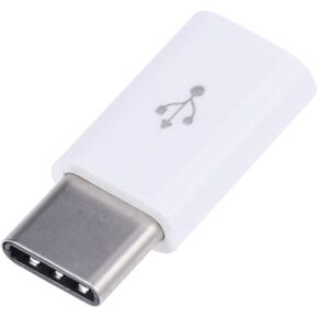 TOYANDONA USB Type C Adapter White Alloy to Micro USB with 56k Resistor in Saudi Arabia