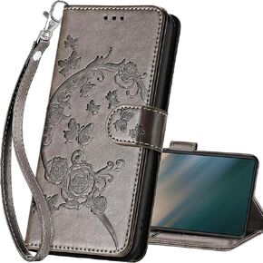 for Samsung Galaxy S25 Ultra Wallet case, Blue-Butterfly in Saudi Arabia