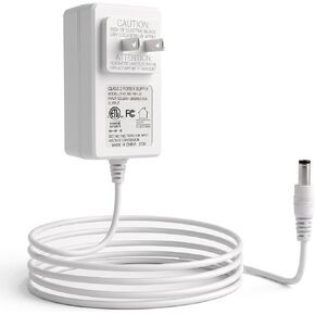 24V Power Adapter Compatible with Govee Floor Lamp & LED Strip Light, White in Saudi Arabia