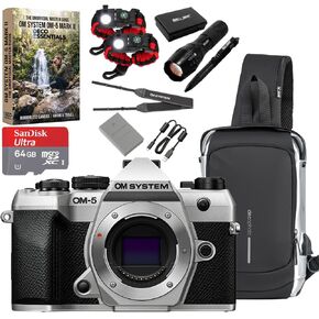 OM System Olympus OM-5 Mark II 20.4MP 4K Video Digital Camera Body Bundle in Kuwait