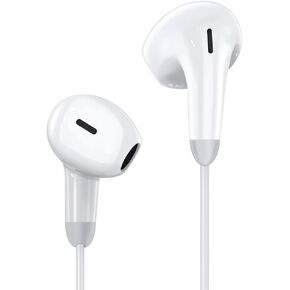 Headphones in Ear Wired Earbuds/Earphones Nosie Reduction Built-in Microphone & Volume Control Headsets Compatible with iPhone 14/13/12/11/XR/XS/X/8/7/SE/Pro/Pro Max in Saudi Arabia
