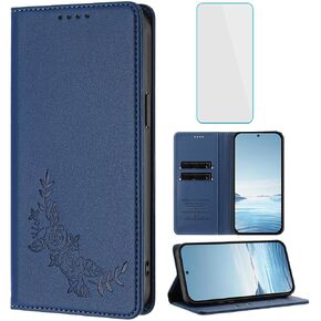 حافظة هاتف بمحفظة RFID لهاتف TCL K32 5G/K33 5G باللون الأسود in Kuwait