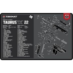 TekMat 17" x 11" Handgun Mat/Taurus TX22 Gun Cleaning Mat in Saudi Arabia