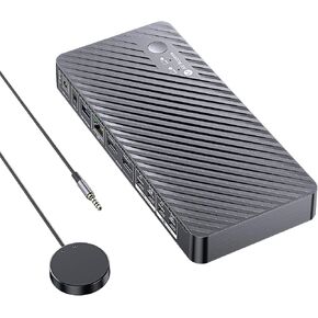 AV Access USB C KVM Switch Docking Station Dual Monitor 2 Laptops in Saudi Arabia