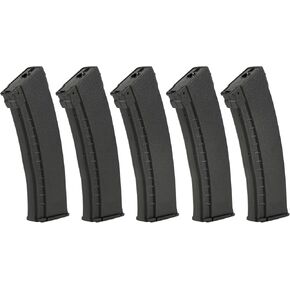 ARCTURUS TACTICAL Bakelite Airsoft AKM/AK74/AK12 Series 200 مجلة Airsoft مستديرة عالية السرعة متوسطة الحجم - 5 عبوات in Kuwait