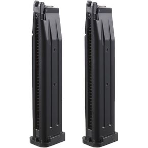 Lancer Tactical Knightshade Extended Airsoft Magazine 45 Round Hi-Capa Green Gas- 2 Pack in Kuwait