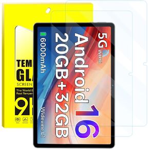 [2 Pack] Compatible with EDUAITABLET TAB K10PK Tablet Screen Protector 10 Inch, Anti-Glare Tempered Glass, Shockproof Scratch-Resistant. in Kuwait