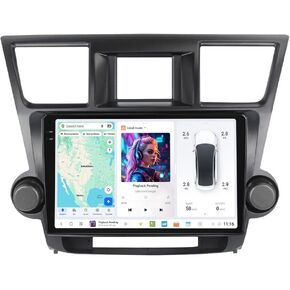 MekedeTech DUDU4 Android for Toyota Highlander 2008-2013,9 inch,4G+64GB, in Saudi Arabia