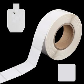 1000Pcs 0.87 Inch Target Pasters,Self-Adhesive Target Sticker Tape Shooting Cardboard Paper Markers Label for Pistol Shooting Range Practice(White) in Saudi Arabia