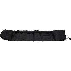 Adjustable Drawstring Carrying Bag For Tripod Stand, Mic, Photography Light & Yoga Mat, Portable Storage Case With Shoulder Strap, Black (70-130cm)(D) in Saudi Arabia