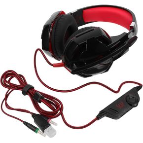 Outanaya USB Gaming Headset with Mic, Vibration, LED Lights for Laptop in Kuwait