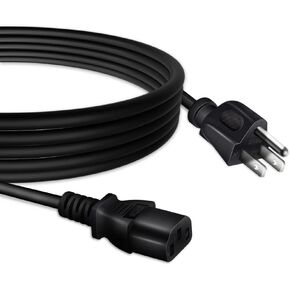 ‎Amoimary UL 6ft AC Power Cord Cable Lead Compatible with Coolmusic DM100 DM-100 Electric Drum AMP 100-Watt Electronic Drum Amplifier Keyboard Speaker in Saudi Arabia