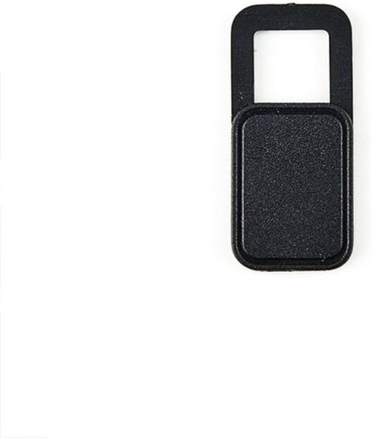 TEHAUX 9pcs Black Metal Oval Shaped Webcam Cover Slider for Laptop and Tablet, Privacy Protection with Good Toughness, Easy to Use Webcam Privacy Cover for Camera Security in Kuwait