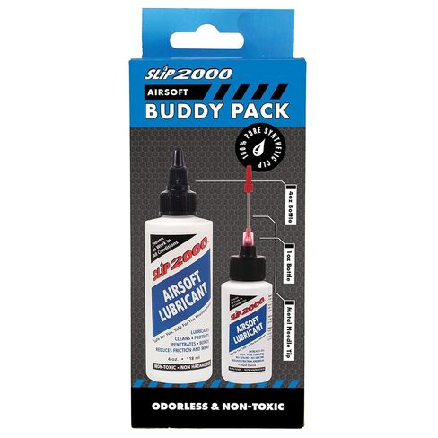 Slip 2000 Airsoft Lubricant Buddy Pack, 100% Pure Synthetic, 1 & 4 oz in Saudi Arabia