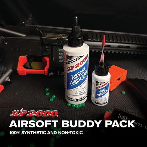 Slip 2000 Airsoft Lubricant Buddy Pack, 100% Pure Synthetic, 1 & 4 oz in Saudi Arabia