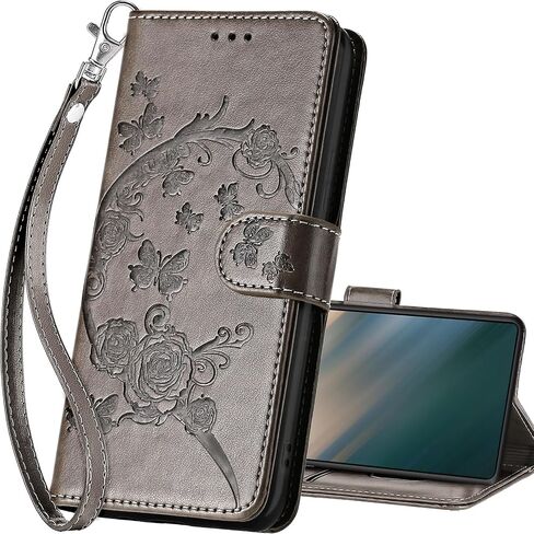 for Samsung Galaxy S25 Ultra Wallet case, Blue-Butterfly in Saudi Arabia