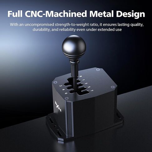 PXN SF U H-Pattern Shifter, 7+R CNC Metal Gear Shifter in Saudi Arabia