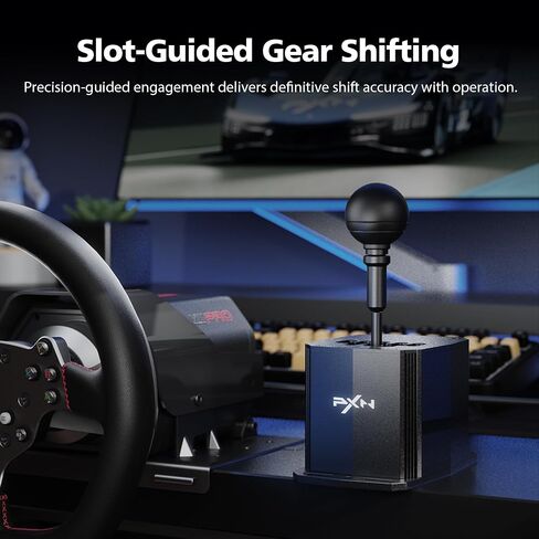 PXN SF U H-Pattern Shifter, 7+R CNC Metal Gear Shifter in Saudi Arabia