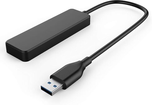 4-Port USB3.0 hub, high-Speed USB Data hub for MacBook, Mac Pro, Mac Mini, iMac, Surface Pro, XPS, PC, Flash Drive, Mobile Hard Drive in Saudi Arabia