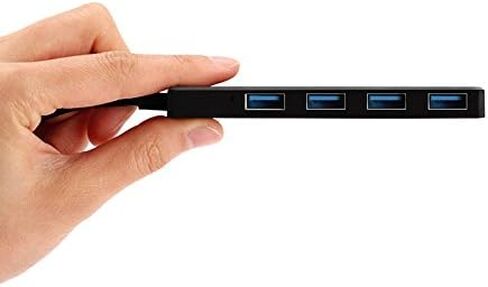 4-Port USB3.0 hub, high-Speed USB Data hub for MacBook, Mac Pro, Mac Mini, iMac, Surface Pro, XPS, PC, Flash Drive, Mobile Hard Drive in Saudi Arabia
