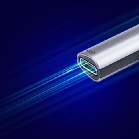 adonit Nest USB-C to 2 USB-C Adapter, USB-C PD 60W, 480 Mbps Data Transmission, Short Circuit Protection, Grey in Saudi Arabia