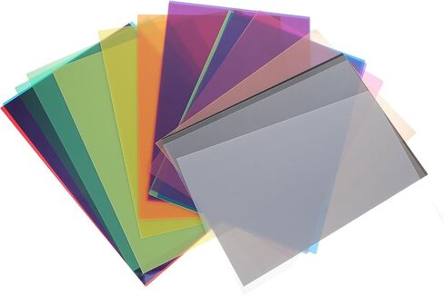 19pcs PVC Light Diffuser Sheets for LED Ceiling Spotlight Color Correction in Saudi Arabia